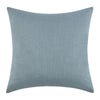 Throw Pillow Coastal Modern Striped Pattern 22 Inch Blue Flax Linen BM331582