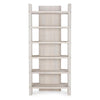 Tova Bookshelf 6 Shelves Modern Design Whitewash Oak Wood 91 Inch BM331608