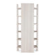 Tova Bookshelf 6 Shelves Modern Design Whitewash Oak Wood 91 Inch BM331608