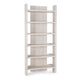 Tova Bookshelf, 6 Shelves Modern Design, Whitewash Oak Wood 91 Inch