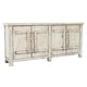 Iver Serving Buffet Cabinet Sideboard Console, Antique White 74 Inch