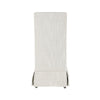 Kano Dining Chair Set of 2 Birch Wood Gray Skirted Slipcover BM331619