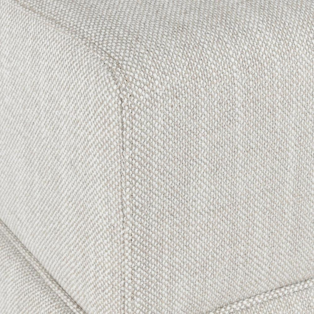 Kano Dining Chair Set of 2 Birch Wood Gray Skirted Slipcover BM331619