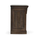 Adele Nightstand 3 Drawers Classic Cocoa Brown Mango Wood 36 Inch BM331652