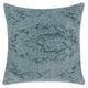 Piper Accent Throw Pillow, 22 Inch Square, Blue Chenille Woven Pattern
