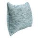 Avu Lumbar Accent Throw Pillow 14x26 Woven Texture Blue and White