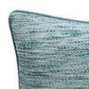 Avu Lumbar Accent Throw Pillow 14x26 Woven Texture Blue and White