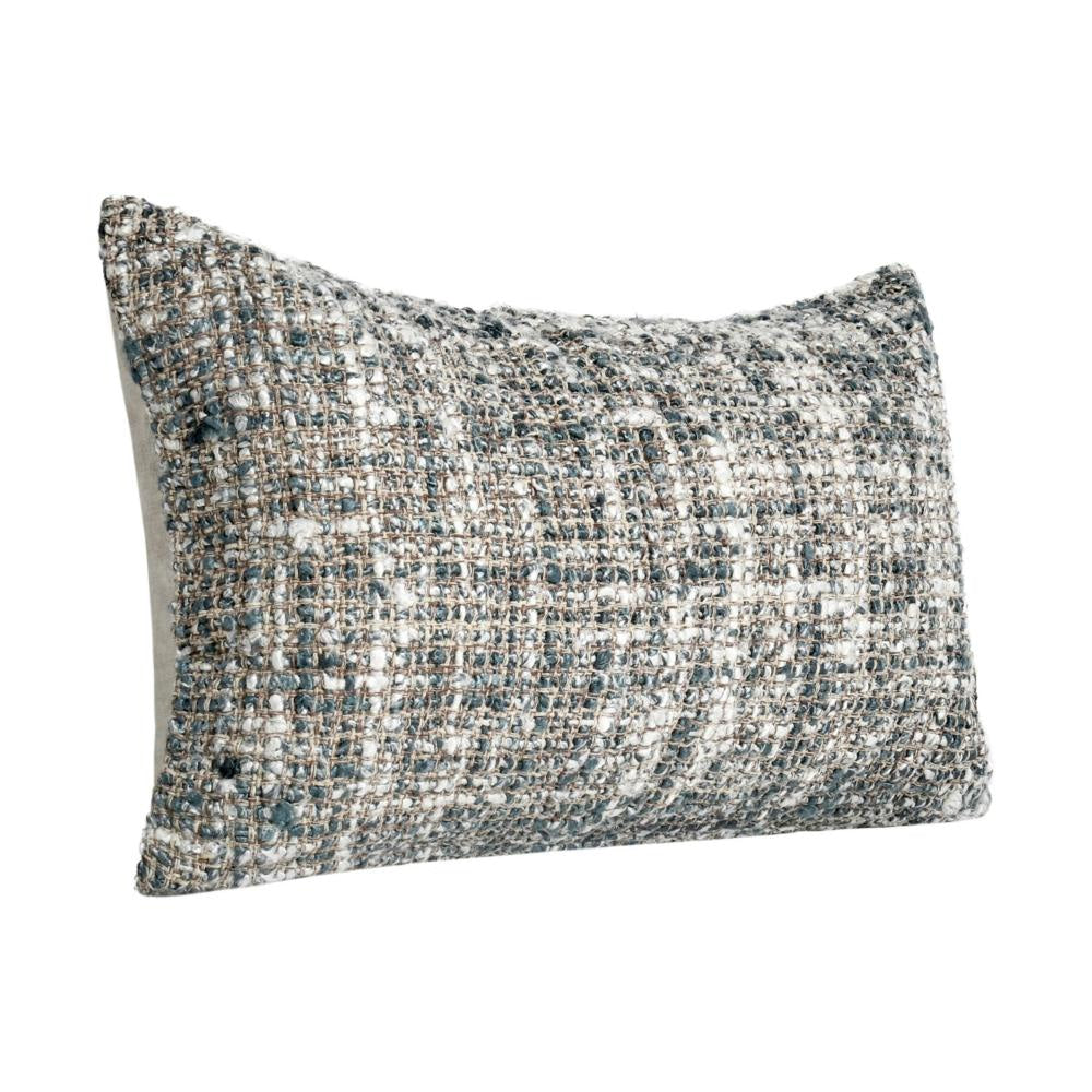 Ivy Lumber Accent Throw Pillow 14 x 26 Woven Cotton Blend Black BM331680