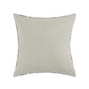Ivy Square Accent Throw Pillow 24 Inch Black Woven Cotton Blend BM331681