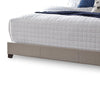 Ashley Dolante King Bed Button Tufted Beige Polyester Headboard BM331683