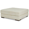 Ashley Lindy Accent Ottoman Square 51 Inch Modern Style Ivory Polyester BM331718