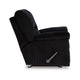 Ashley Simy Manual Recliner Accent Chair 40 Inch Black Polyester Corduroy BM331728