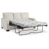 Ashley Anise Sofa Sleeper with Full Size Pull Out Bed Snow White Polyester BM331761