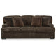 Ashley Ayle Sofa 4 Accent Pillow Chocolate Brown Corduroy Polyester 94 Inch BM331770