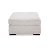 Ashley Carly Oversized Accent Ottoman Modern Stone Gray Nuvella 36 Inch BM331771