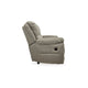 Ashley Zane Manual Recliner Sofa with Zero Wall Gray Faux Suede 93 Inch BM331775