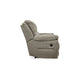 Ashley Zane Manual Dual Reclining Loveseat Soft Gray Faux Suede 80 Inch BM331776