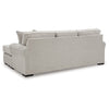 Ashley Shelyn Sofa Chaise with 4 Accent Pillows Sand Gray Polyester 97 Inch BM331813