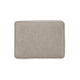 Ashley Gael Ottoman Soft Cushioned Gray Beige Polyester Dark Brown 31 Inch BM331823
