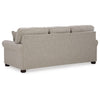 Ashley Gael Sleeper Sofa Queen Size Bed Gray Beige Polyester Memory Foam BM331827