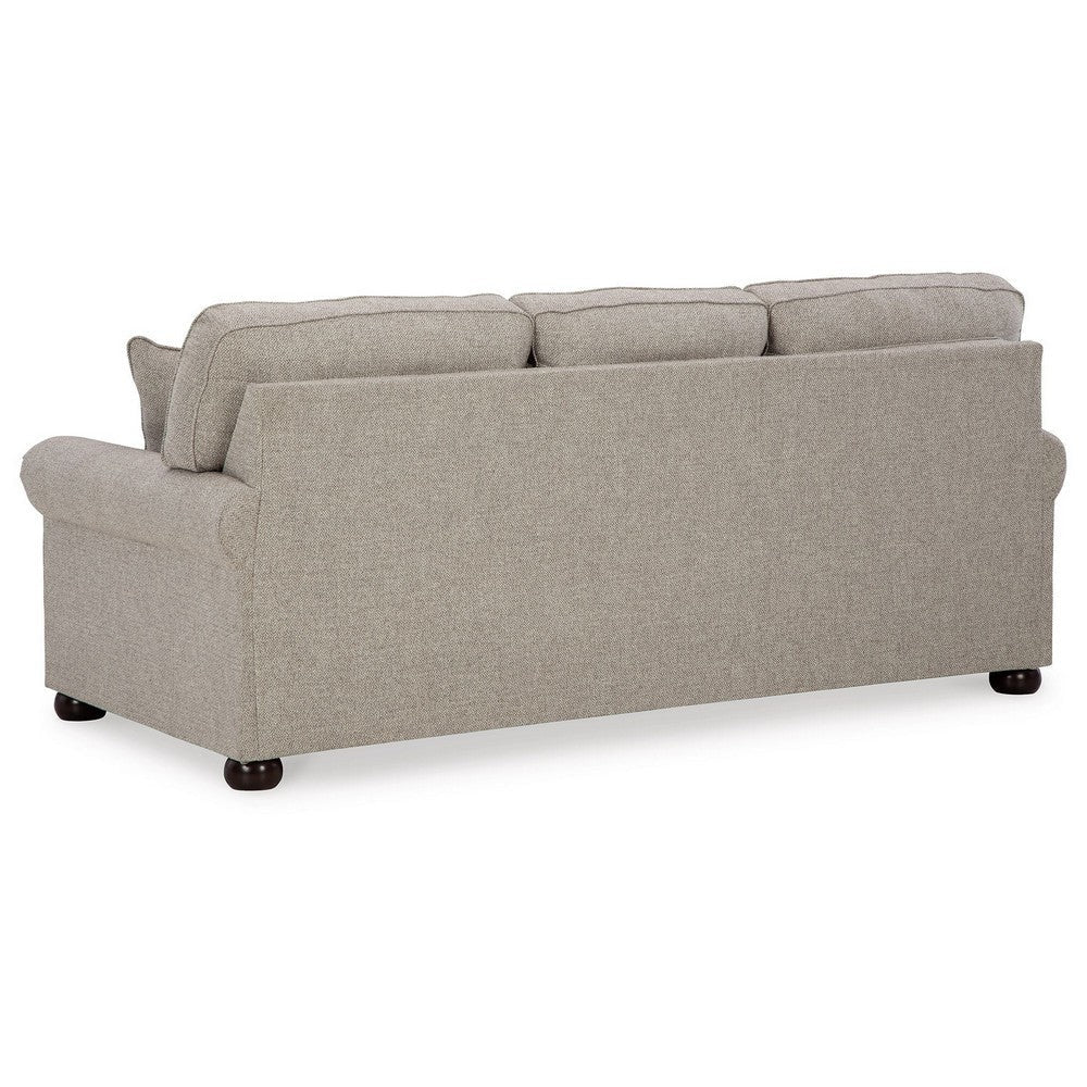 Ashley Gael Sleeper Sofa Queen Size Bed Gray Beige Polyester Memory Foam BM331827