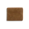 Ashley Tely Ottoman, Caramel Brown Faux Leather, Tapered Black Legs, 30 Inch
