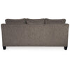 Ashley Nima Sofa Slate Gray Polyester Chenille 4 Throw Pillows 92 Inch BM331846