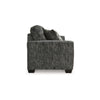 Ashley Layla Sofa Extra Plush Dark Gray Polyester 2 Accent Pillows 90 Inch BM331874