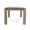 Rilo Dining Table with Curved Edges Ash Natural Mango Wood 78 Inch BM331913
