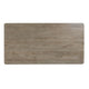 Rilo Dining Table with Curved Edges Ash Natural Mango Wood 78 Inch BM331913