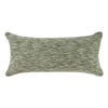 Sam Lumbar Accent Throw Pillow 14x26 Cedar Green Cotton Blend Texture BM331929