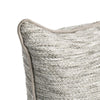 Sam Lumbar Accent Throw Pillow 16x36 Textured Cotton Blend Beige