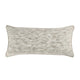 Sam Lumbar Accent Throw Pillow, 16x36 Textured Cotton Blend, Beige