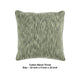Sam Square Accent Throw Pillow 22 Inch Cotton Blend Cedar Green