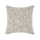 Sam Square Accent Throw Pillow, 22 Inch, Cotton Blend Textured Beige