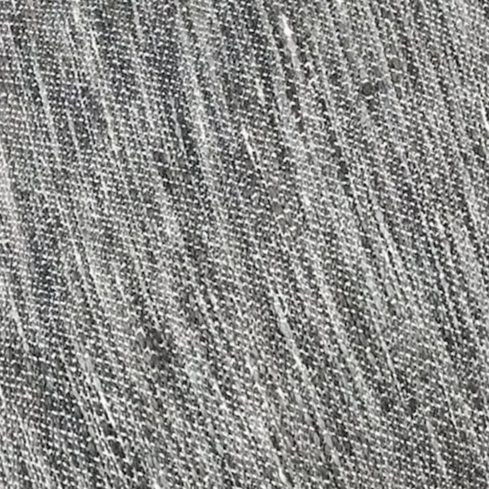 Sam Square Accent Throw Pillow 22 Inch Cotton Blend Textured Gray