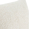 Sue Square Accent Throw Pillow 22 Inch Ivory Cotton Blend Textured BM331952