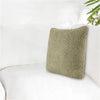 Sue Square Accent Throw Pillow, 14x26 Square, Cotton Blend Wheat Green