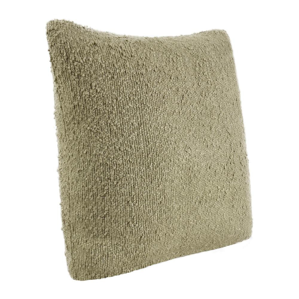 Sue Square Accent Throw Pillow, 14x26 Square, Cotton Blend Wheat Green