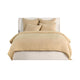 Paula King Size Duvet Soft Ochre Amber Stone Washed Hemp Cotton Back BM331959