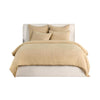 Paula Queen Size Duvet Soft Ochre Amber Stone Washed Hemp Cotton BM331960