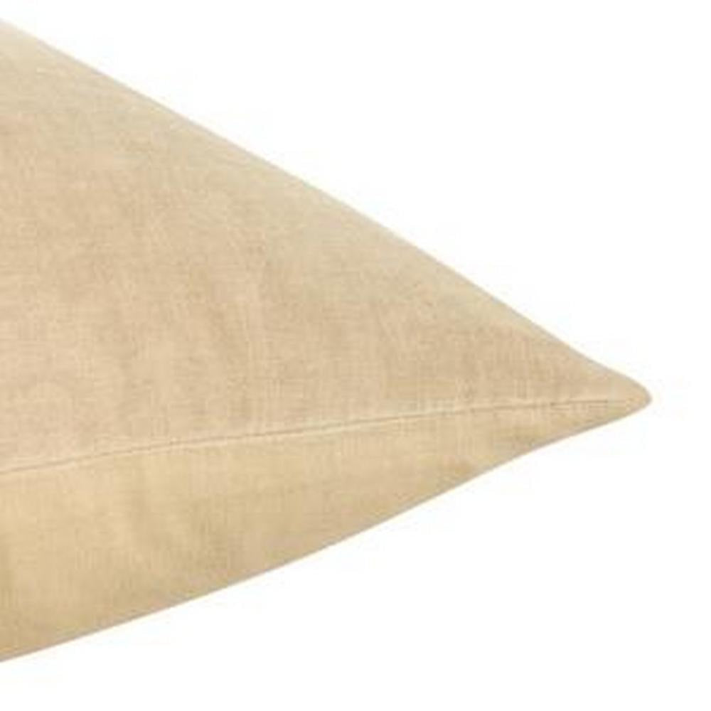 Paula Lumbar King Pillow Sham Amber Soft Stone Washed Hemp 20x36 BM331961
