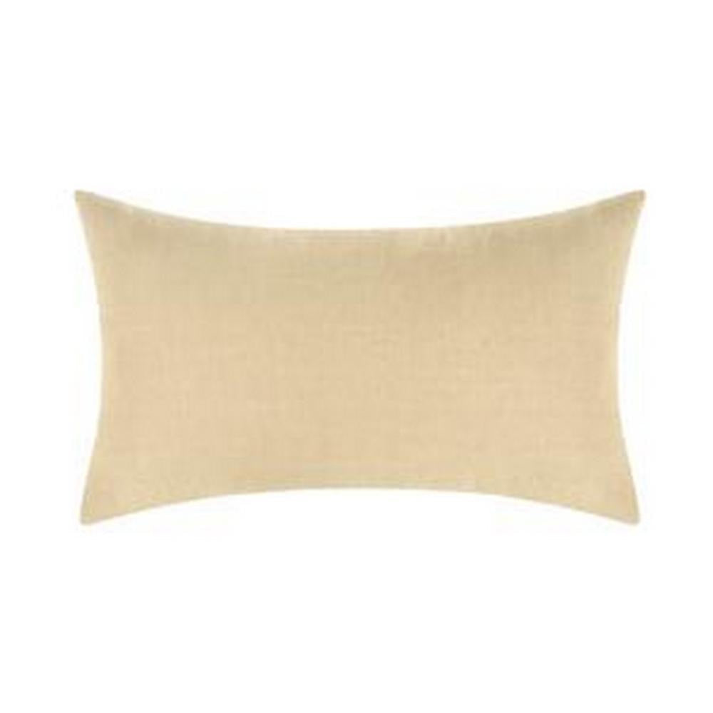 Paula Lumbar King Pillow Sham, Amber Soft Stone Washed Hemp, 20x36