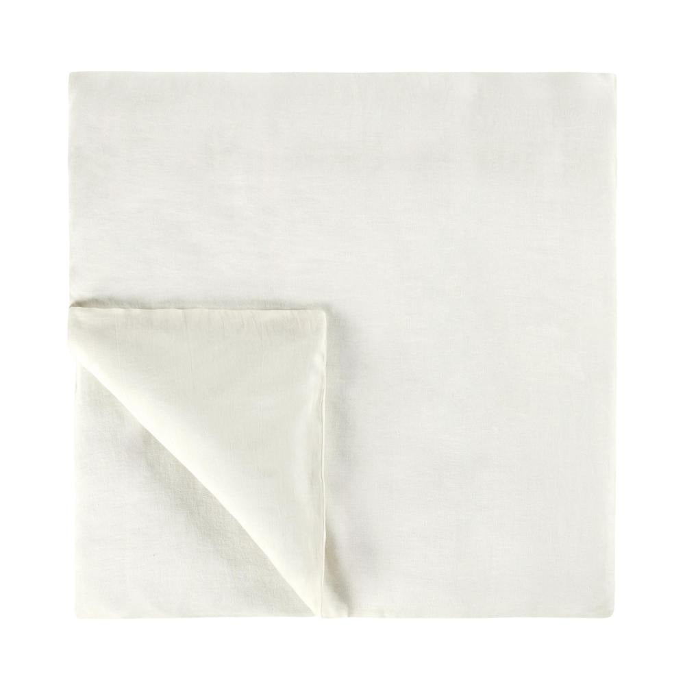 Paula Queen Size Duvet Ivory Extra Soft Stone Washed Hemp and Cotton BM331967