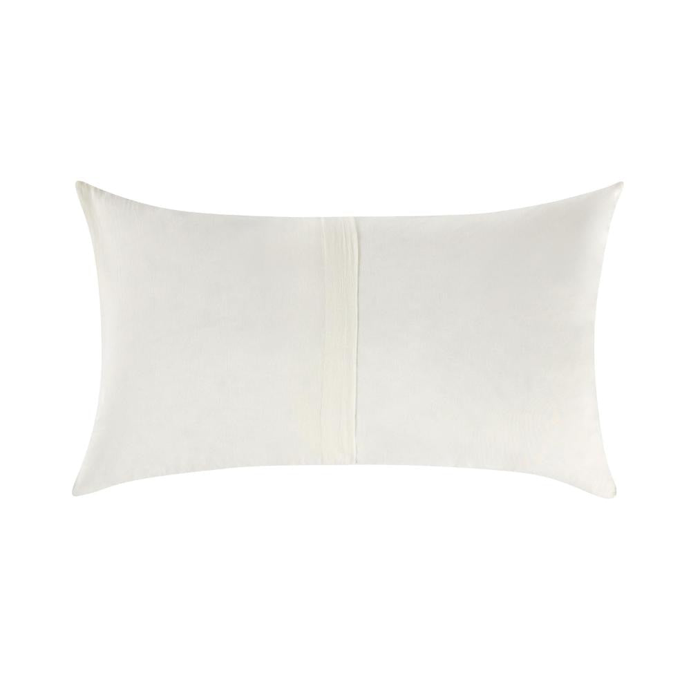 Paula Lumbar King Pillow Sham Soft Ivory Stone Washed Hemp 20x36 BM331968