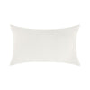 Paula Lumbar King Pillow Sham, Soft Ivory Stone Washed Hemp, 20x36
