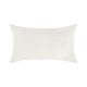 Paula Lumbar King Pillow Sham, Soft Ivory Stone Washed Hemp, 20x36