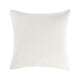 Paula Square Euro Pillow Sham, Soft Ivory Stone Washed Hemp, 26 Inch