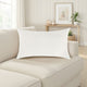 Paula Standard Pillow Sham, Ivory Extra Soft Stone Washed Hemp, 20x26