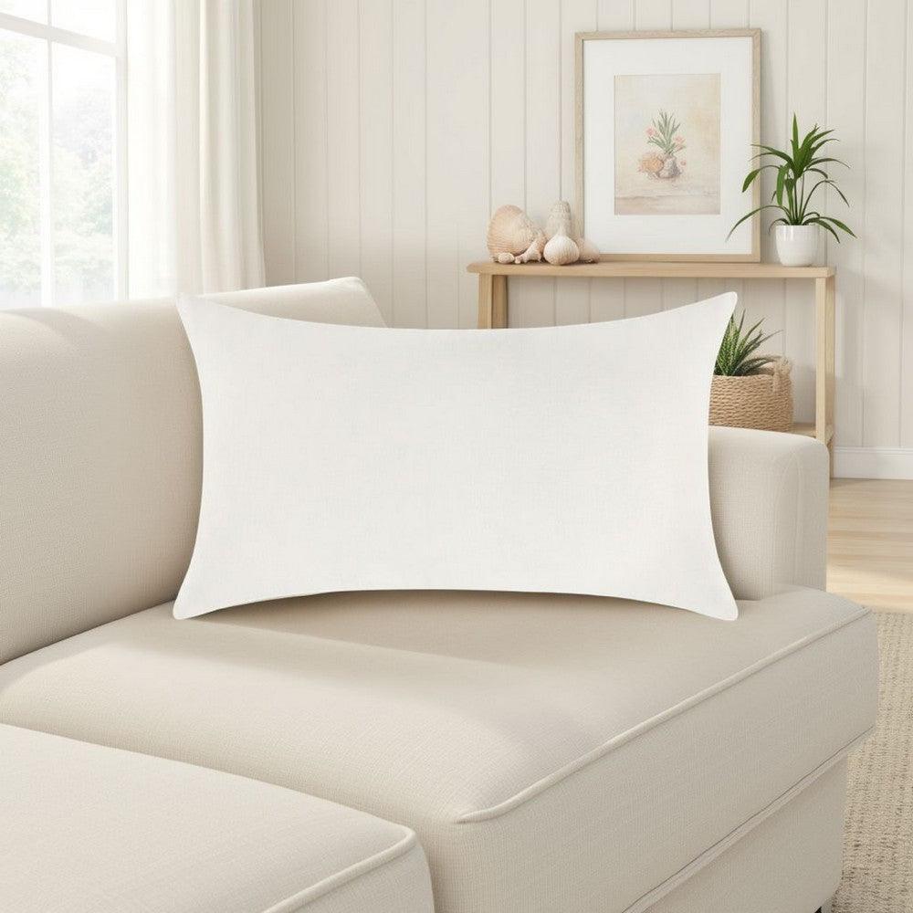 Paula Standard Pillow Sham, Ivory Extra Soft Stone Washed Hemp, 20x26
